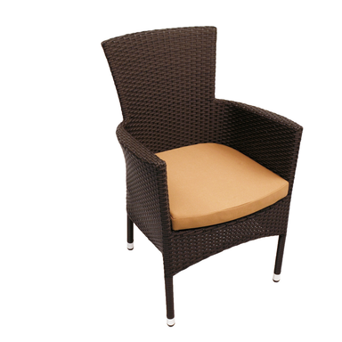 Europa Leisure Stockholm Outdoor Chair Brown (Pack of 2) Chairs Europa Leisure   
