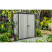 Keter Hi-Store Plus in Anthracite and Grey Outdoor Storage Keter   
