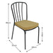 Exclusive Garden Milan Bistro Chairs (Pack of 2) Chairs Exclusive Garden   