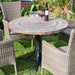 Byron Manor Monterey 100cm Mosaic Stone Garden Dining Table Tables Byron Manor   
