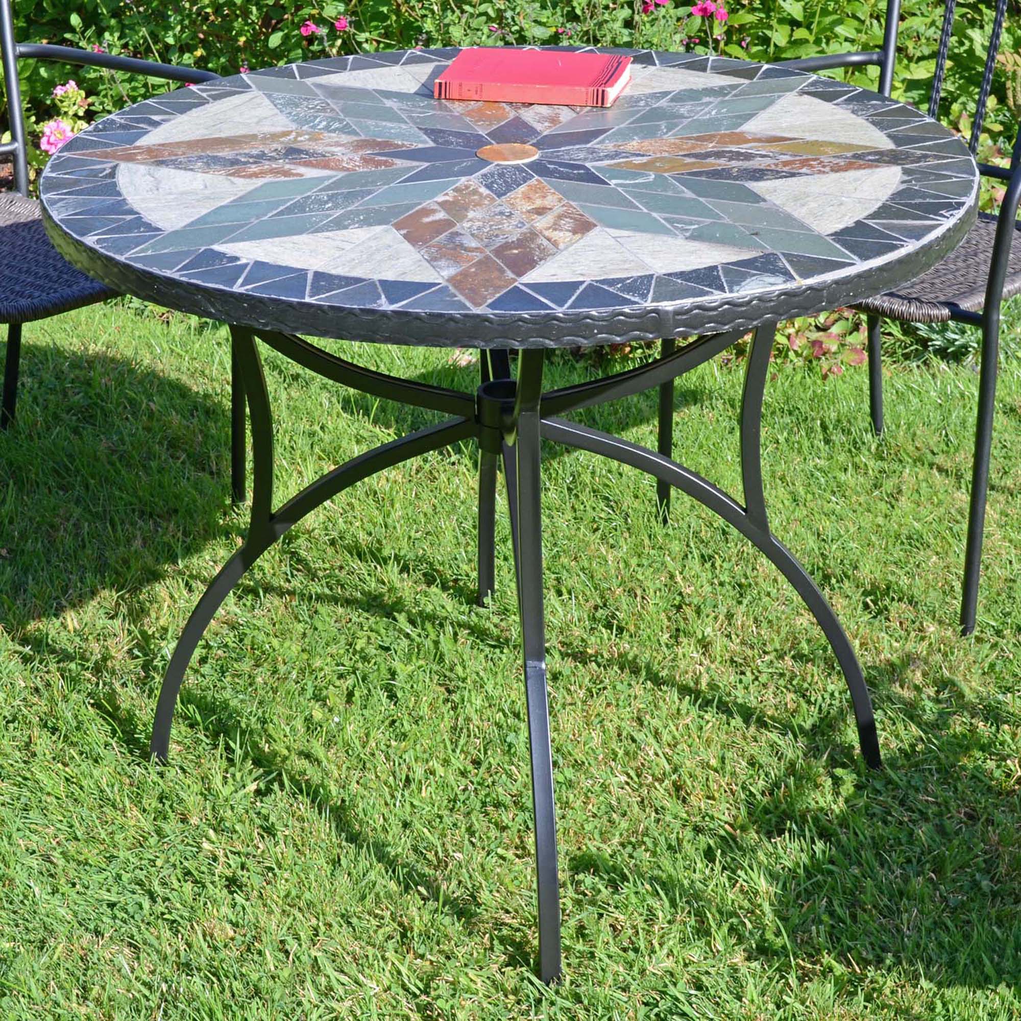 Exclusive Garden Montilla 91cm tiled Patio Table– Ruby's Garden Boutique