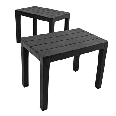 Trabella Roma Bench Anthracite (Pack of 2) Chairs Trabella   