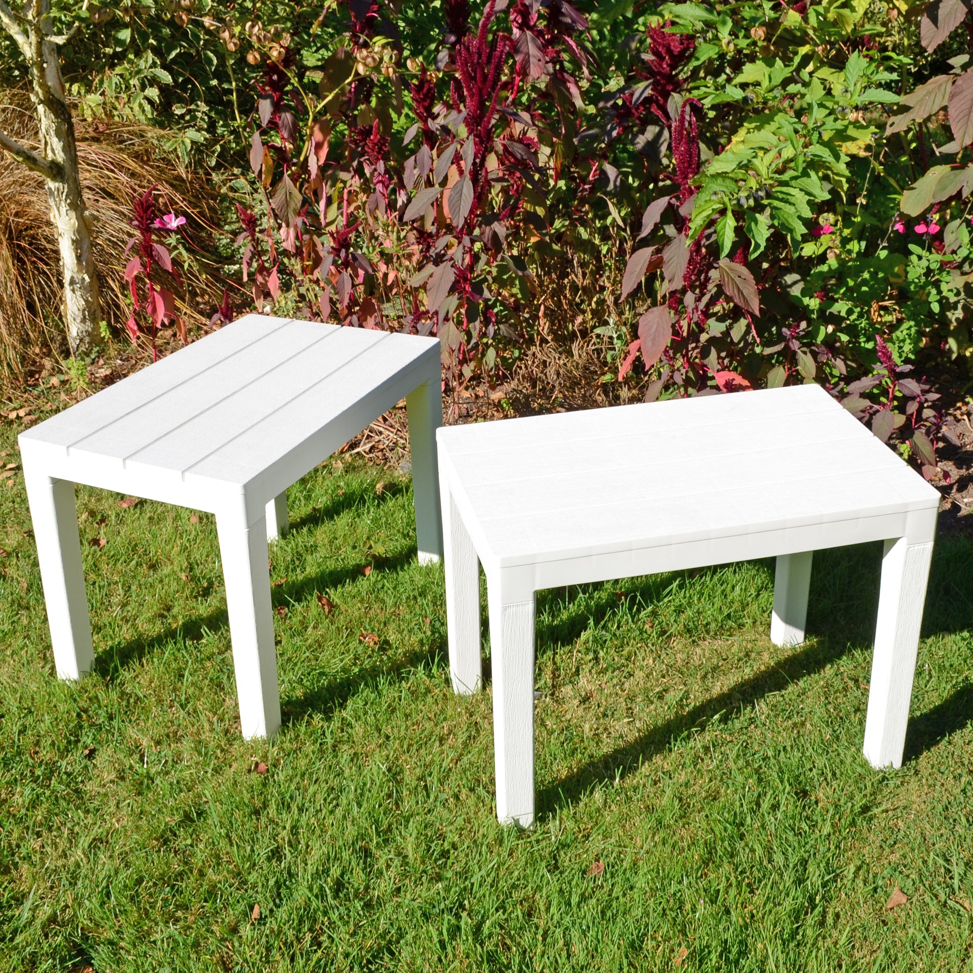 Trabella Roma Bench White (Pack of 2) Chairs Trabella   