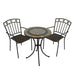 Europa Stone Villena Bistro Table With 2 Malaga Chair Set Dining Sets Europa Stone   