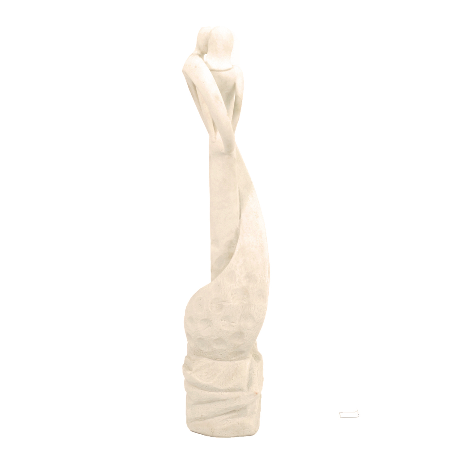 Solstice Sculptures Tender Kiss Ivory Effect Statues Solstice Sculptures   